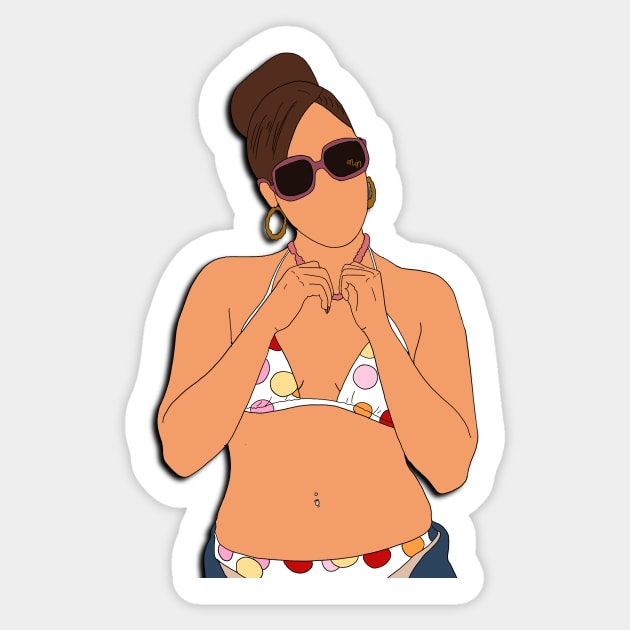 ATL Movie New New Lauren London Fan Art Sticker by tayelectronica